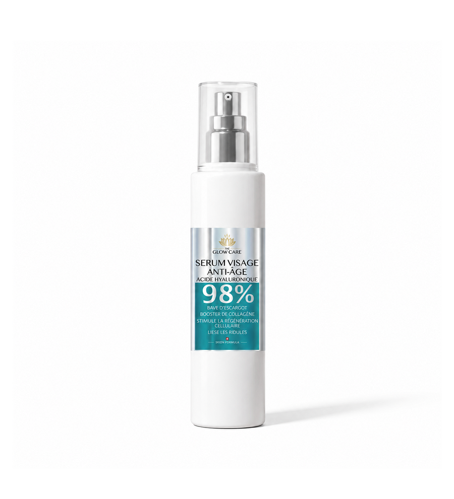 Sérum Visage Bave d’Escargot & Acide Hyaluronique Swiss Formula – Hydratation, Éclat, Peau Lissée & Repulpée