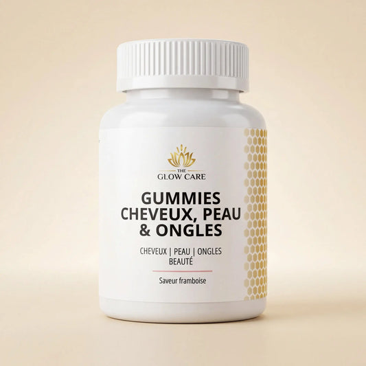 Gummies Cheveux Peau Ongles pilulier GLOW CARE