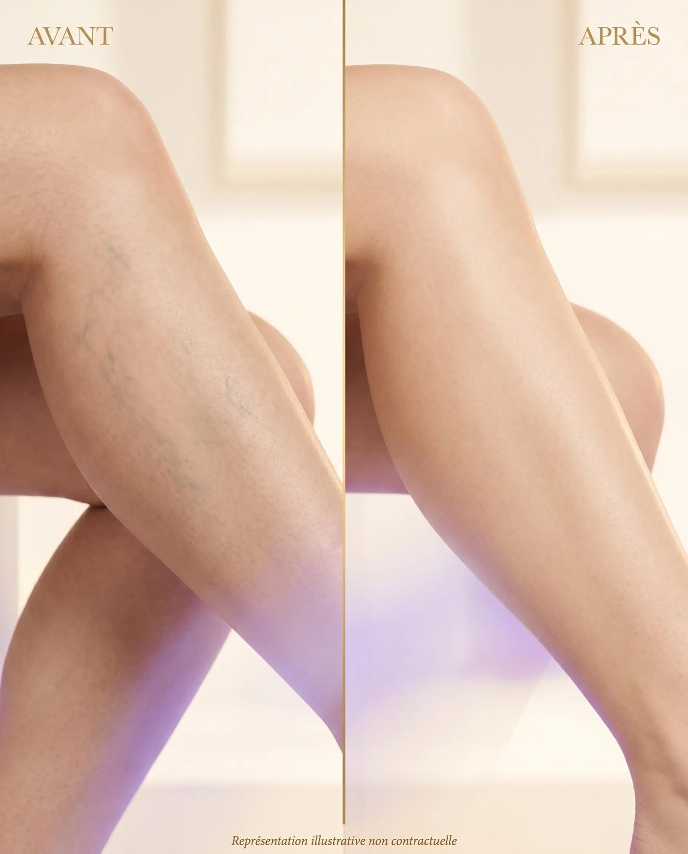 Jambes Légères — Gel Myrtille