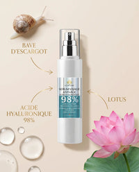 Sérum Visage Bave d'Escargot & Acide Hyaluronique Swiss Formula