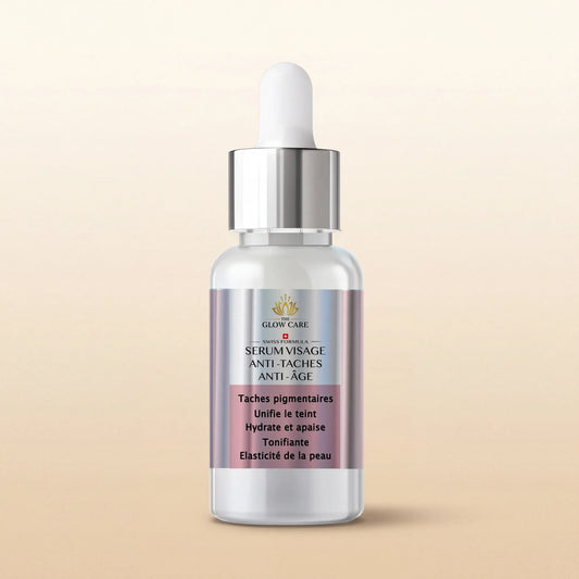 Sérum Anti-Taches Visage GLOW CARE - packshot officiel