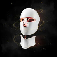 Masque LED 7 Couleurs – Soin Visage Lumineux à Domicile | The Glow Care