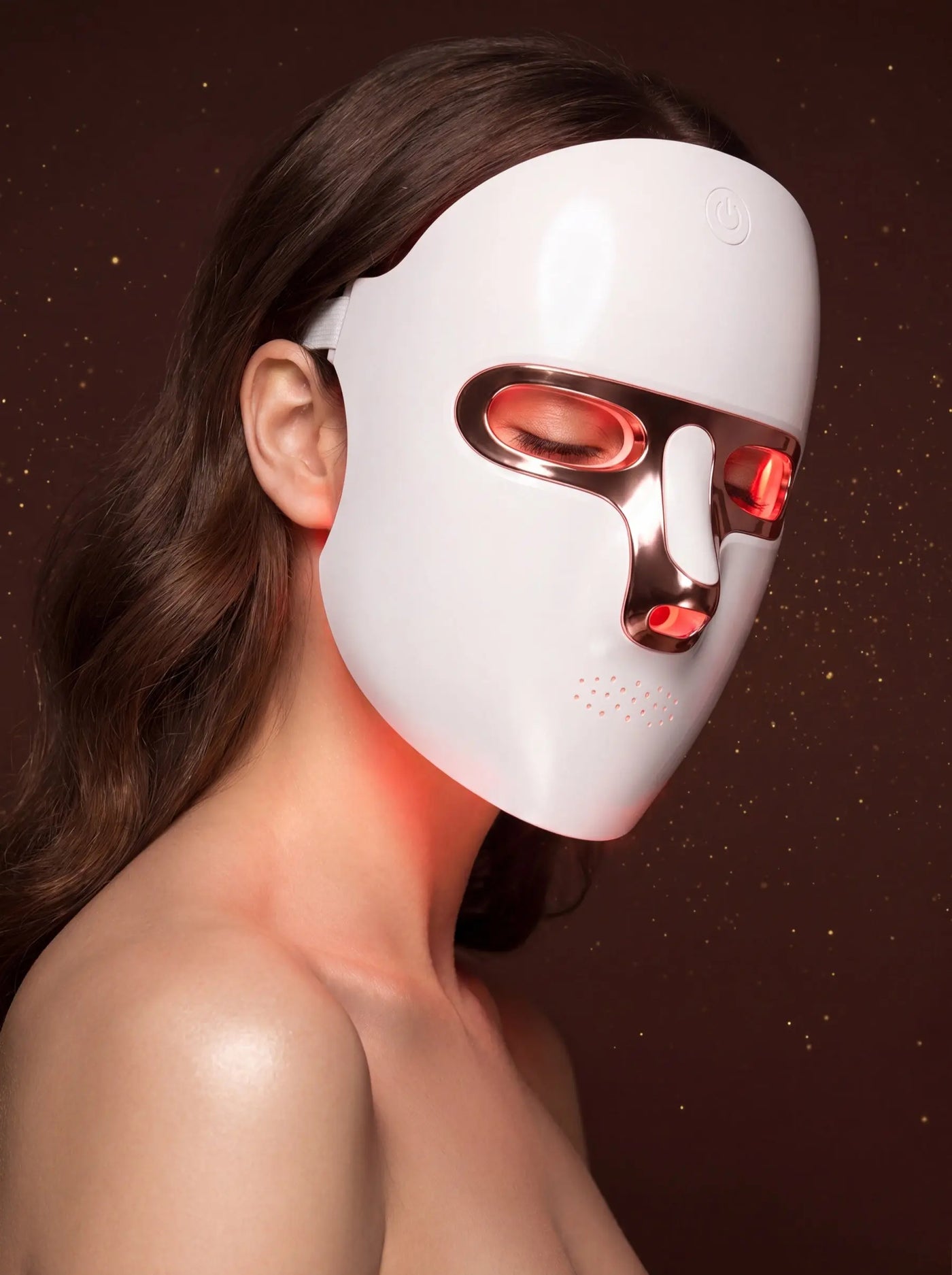 Masque LED 7 Couleurs – Soin Visage Lumineux à Domicile | The Glow Care
