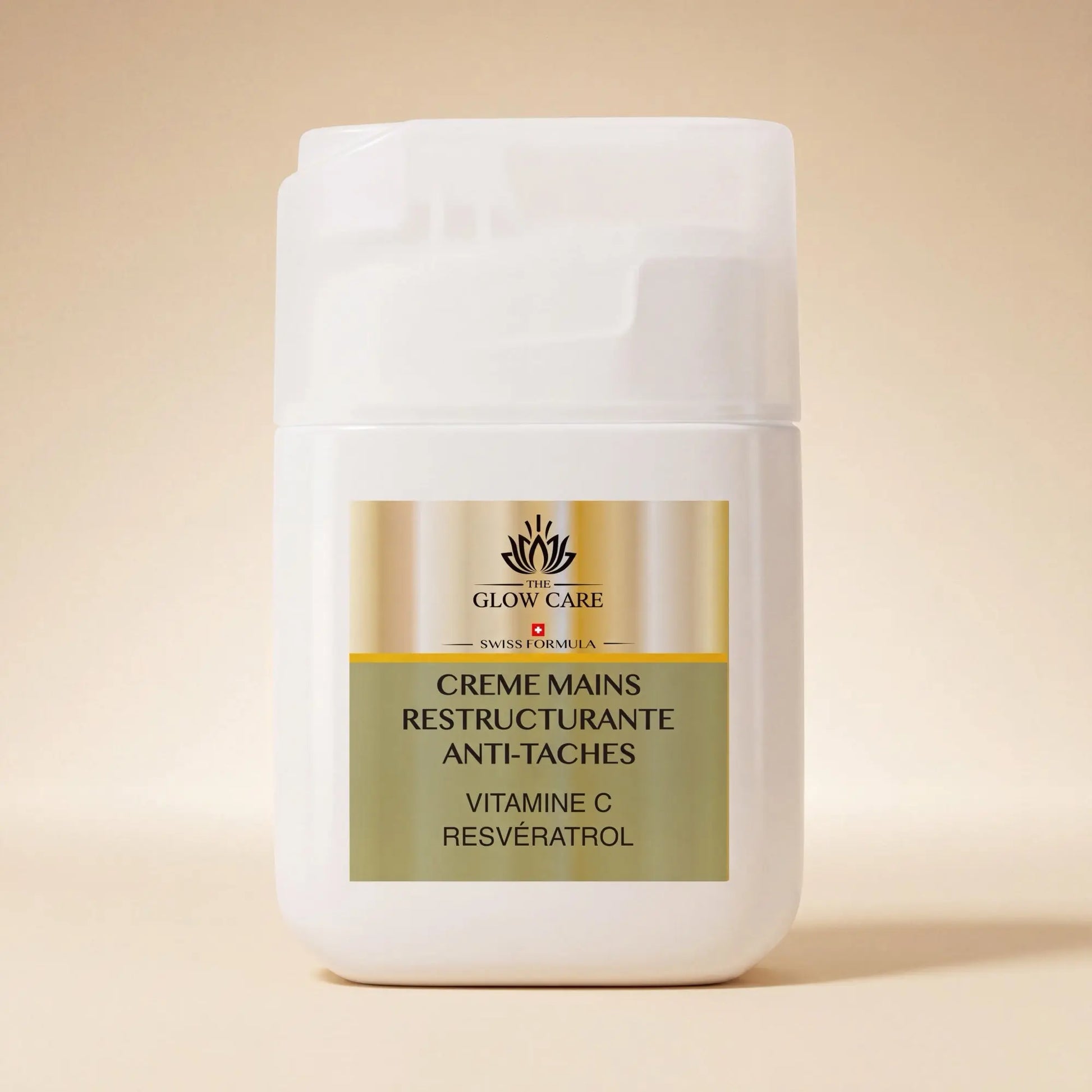 Crème Mains Restructurante Anti-Taches Vit C + Resvératrol GLOW CARE