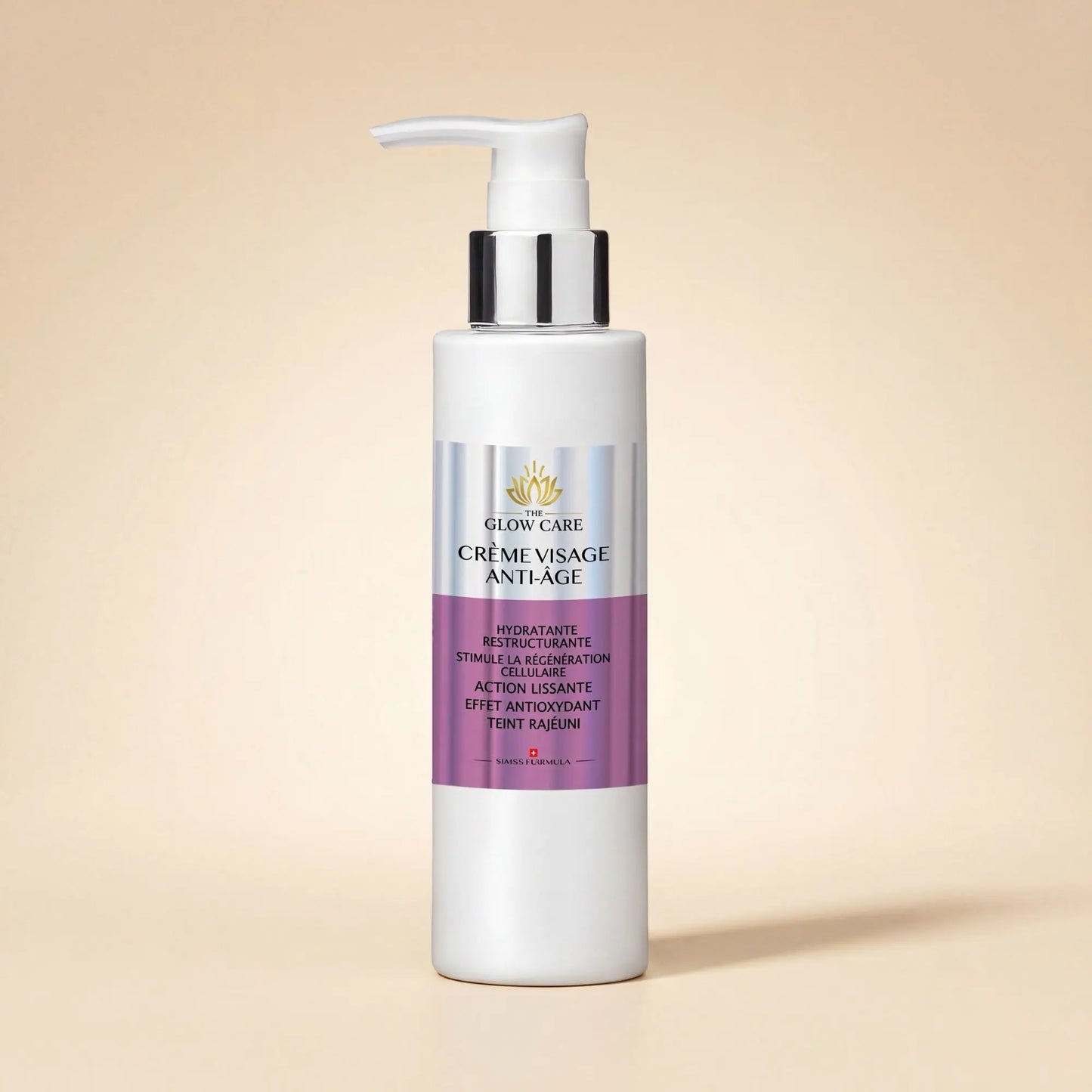 Crème Visage Anti-Âge Hydratante Restructurante GLOW CARE