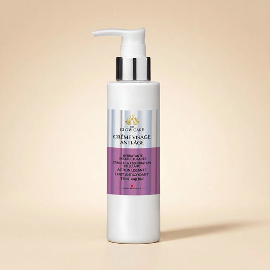 Crème Visage Anti-Âge Hydratante Restructurante GLOW CARE